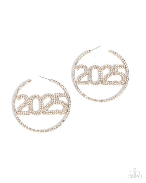 This Is Gonna Be My Year Gold-Earrings