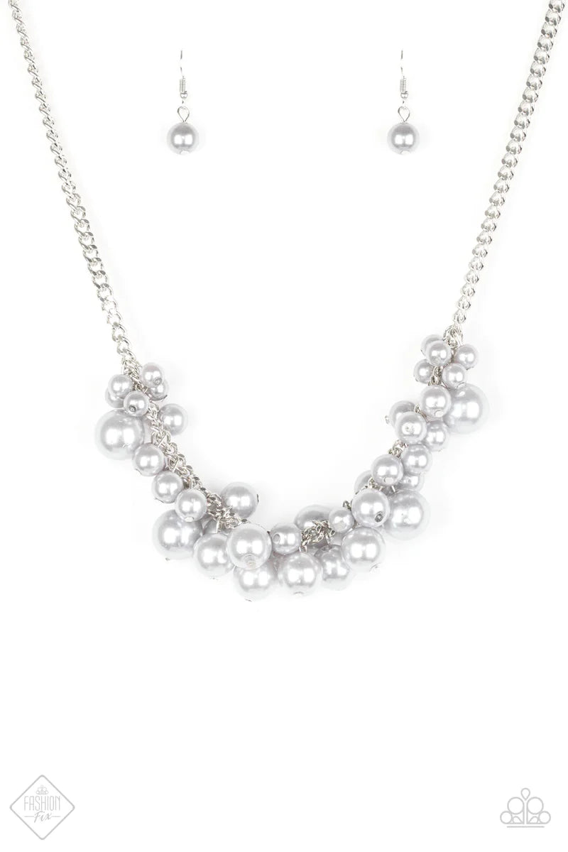 Glam Queen Silver-Necklace