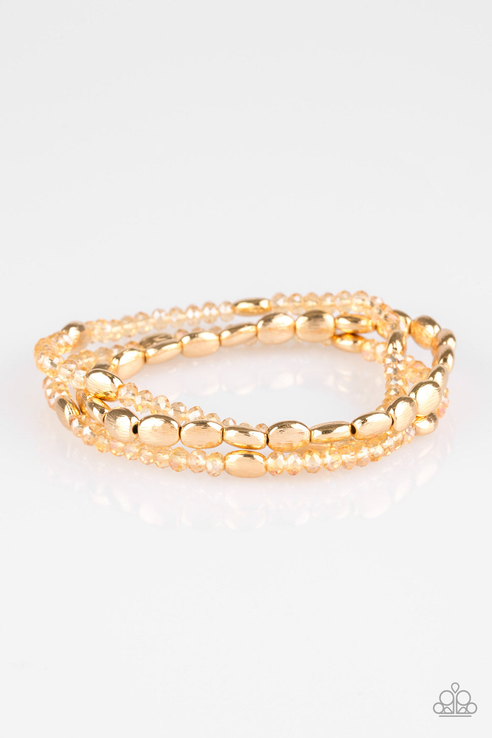 Hello Beautiful Gold-Bracelet