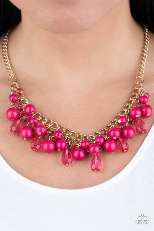 Tour de Trendsetter Pink-Necklace