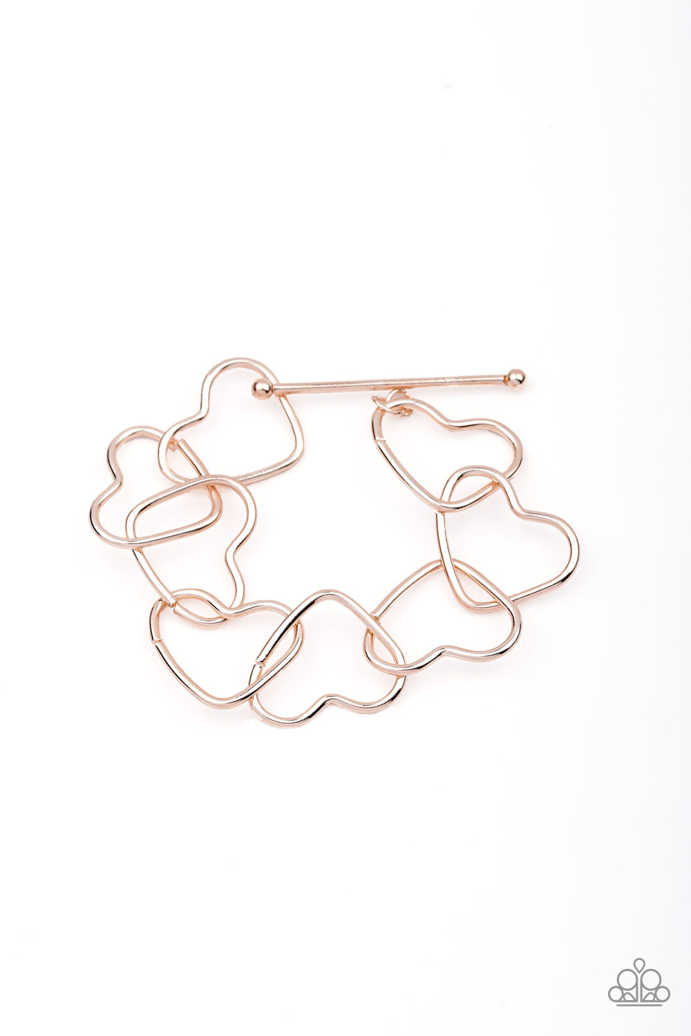 Take Heart Rose Gold-Bracelet