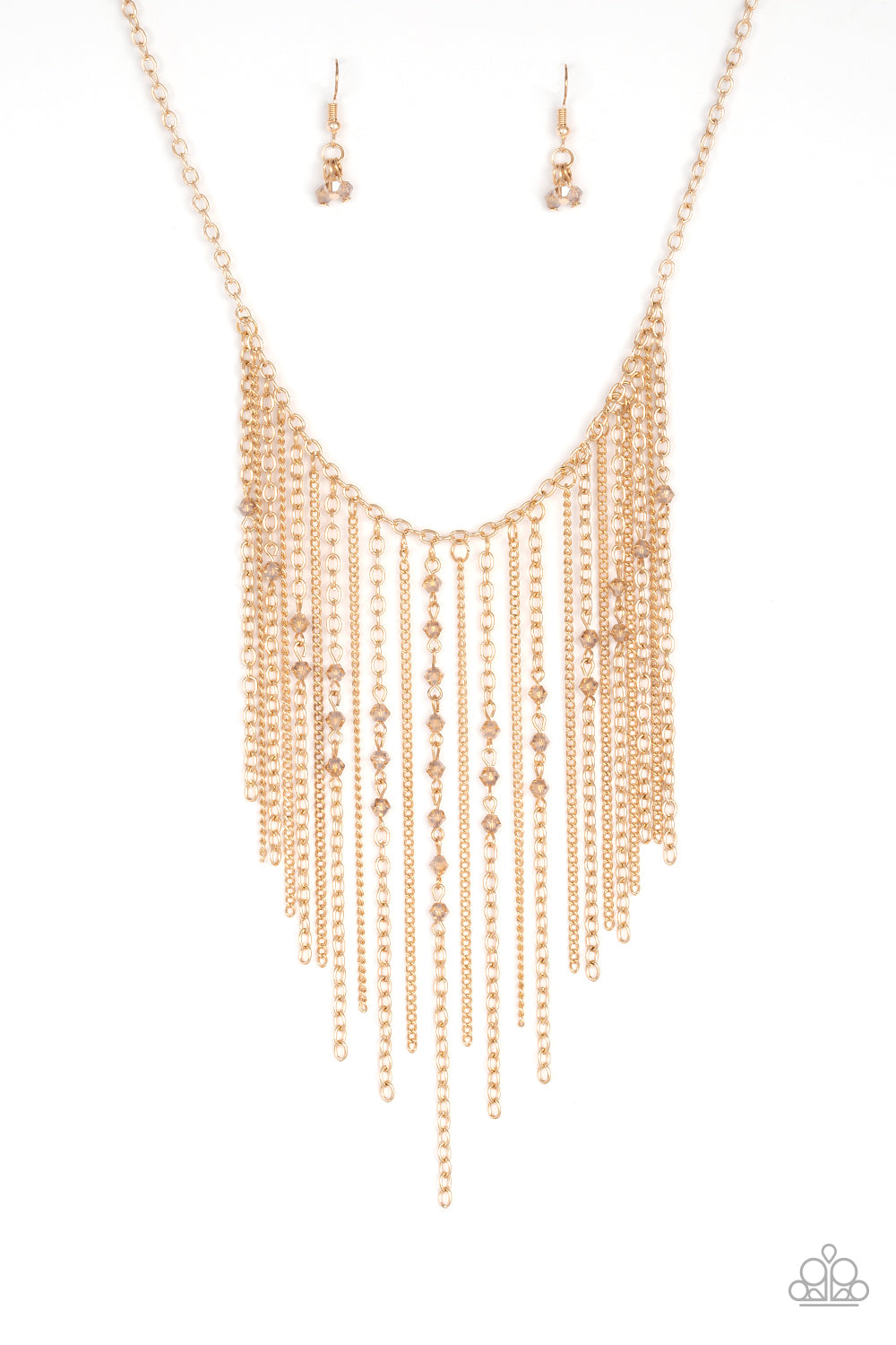 First Class Fringe Gold-Necklace