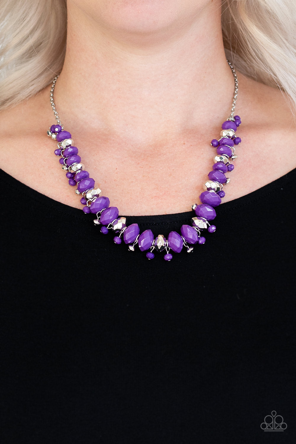 BRAGs To Riches Purple-Necklace