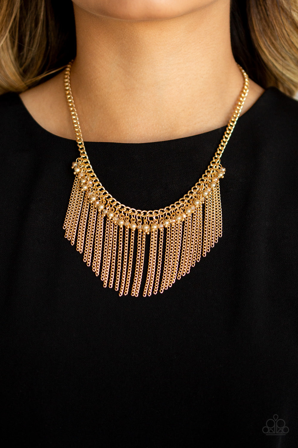 Divinely Diva Gold-Necklace