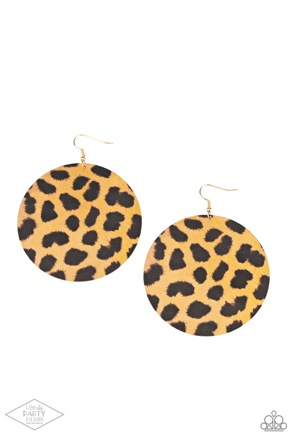 Doing GRR-eat Brown-Earrings