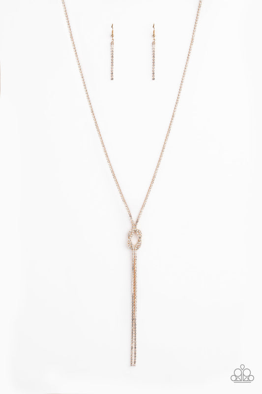 Knockout Knot Gold-Necklace