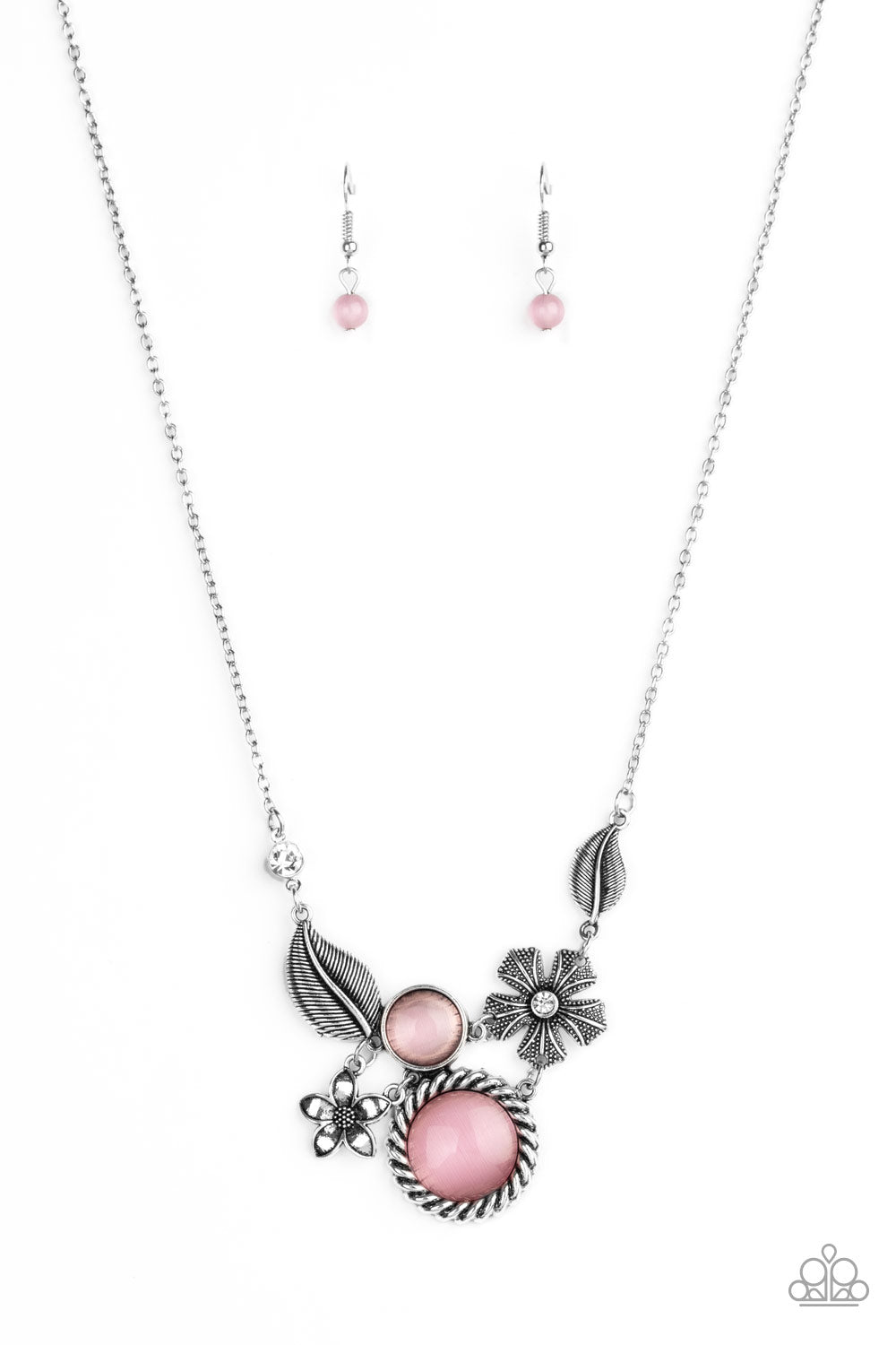 Exquisitely Eden Pink-Necklace
