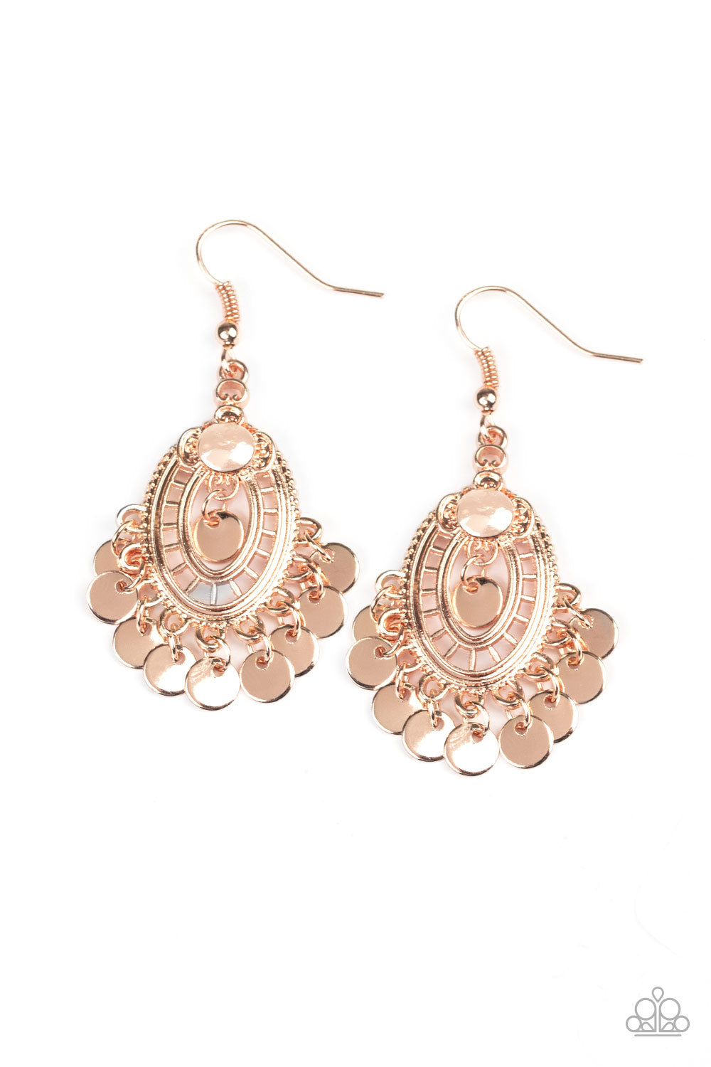 Chime Chic Rose Gold-Earrings