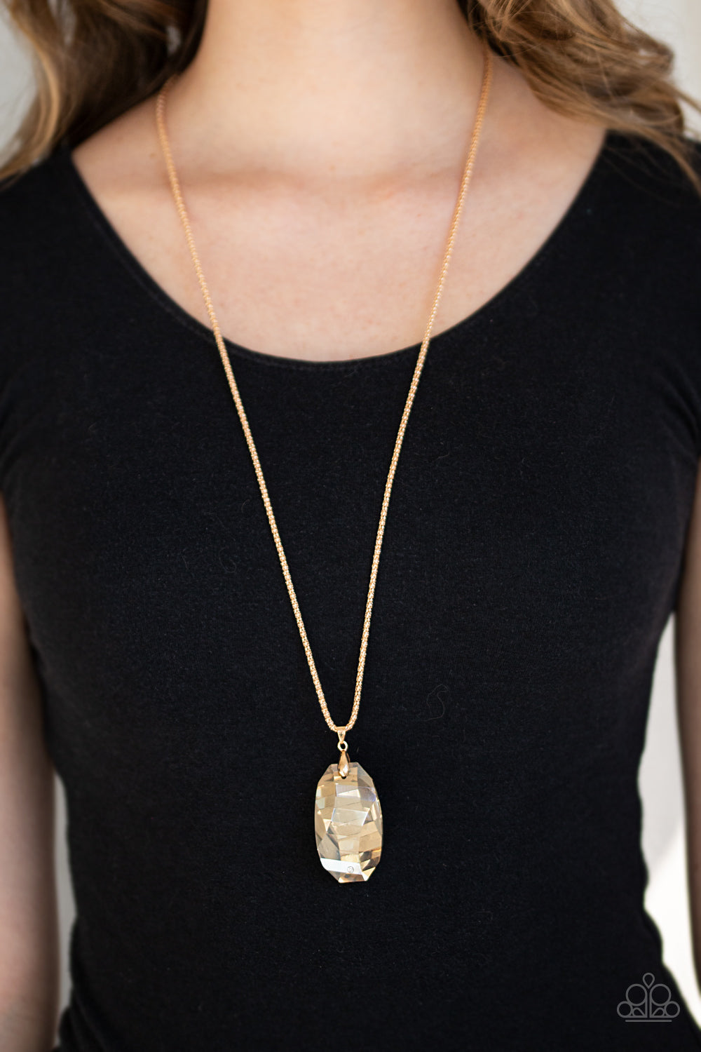 Gemstone Grandeur Gold-Necklace