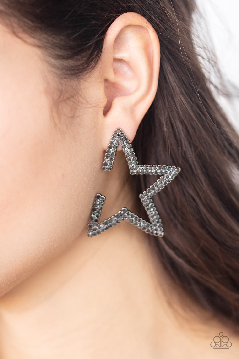 Star Player Silver-Earrings