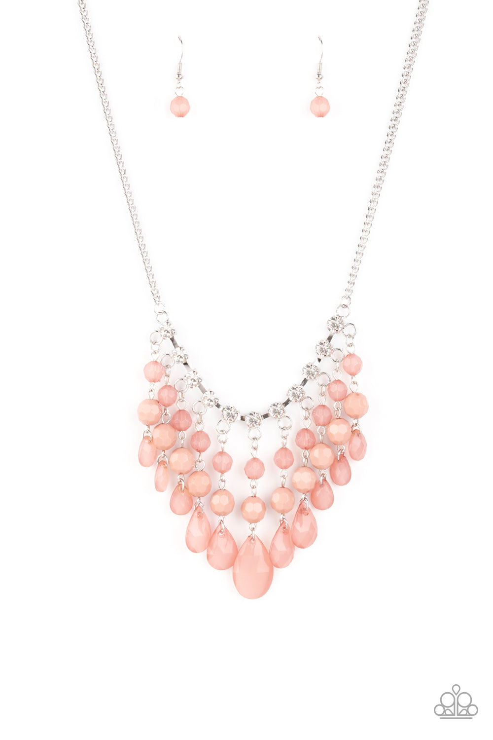 Social Network Pink-Necklace