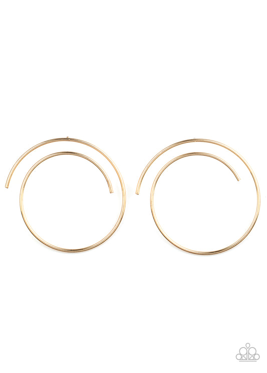 Vogue Vortex Gold-Earrings