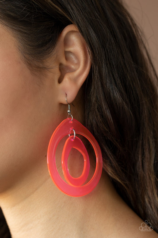 Show Your True NEONS Pink-Earrings