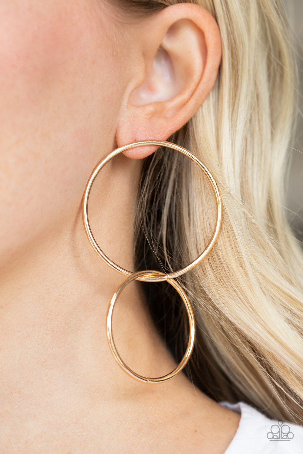 City Simplicity Gold-Earrings
