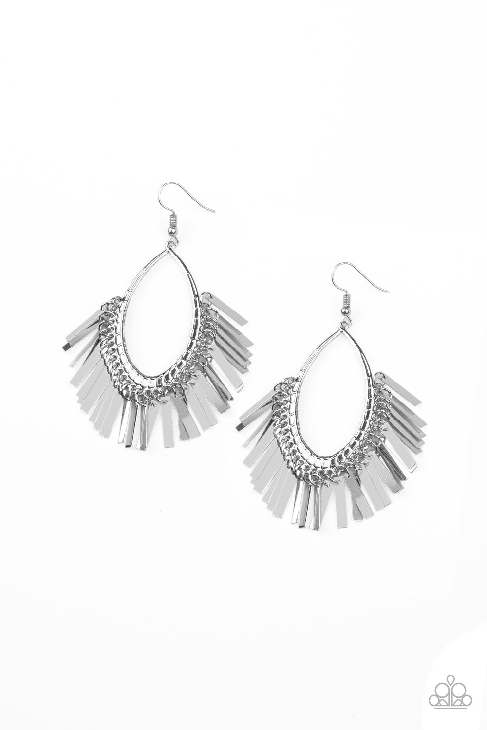 Fine-Tuned Machine Silver-Earrings