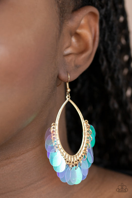 Mermaid Magic Gold-Earrings