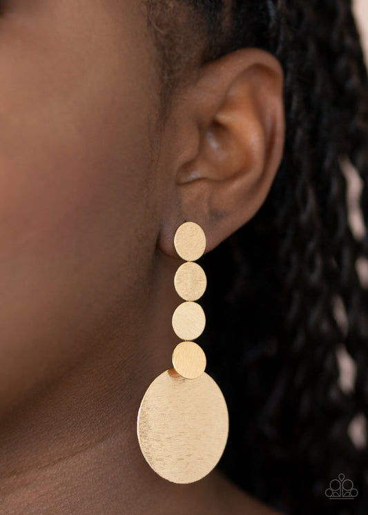 Idolized Illumination Gold-Earrings