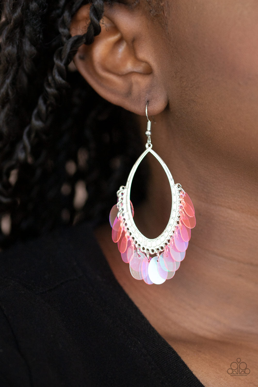 Mermaid Magic Pink-Earrings