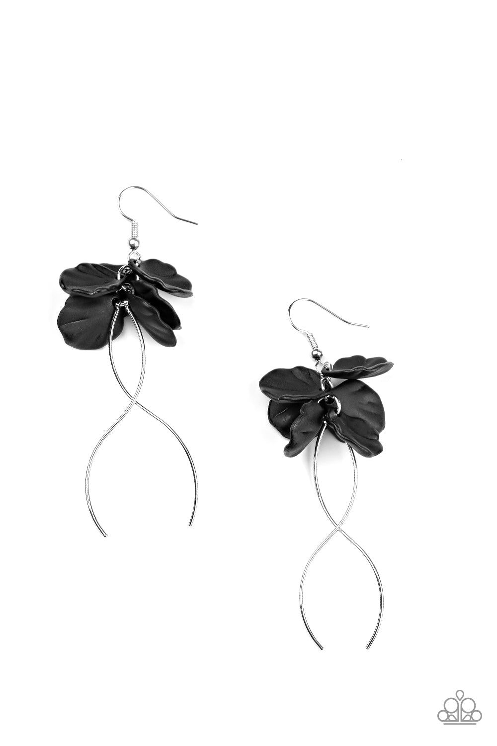 Lets Keep It ETHEREAL Black-Earrings