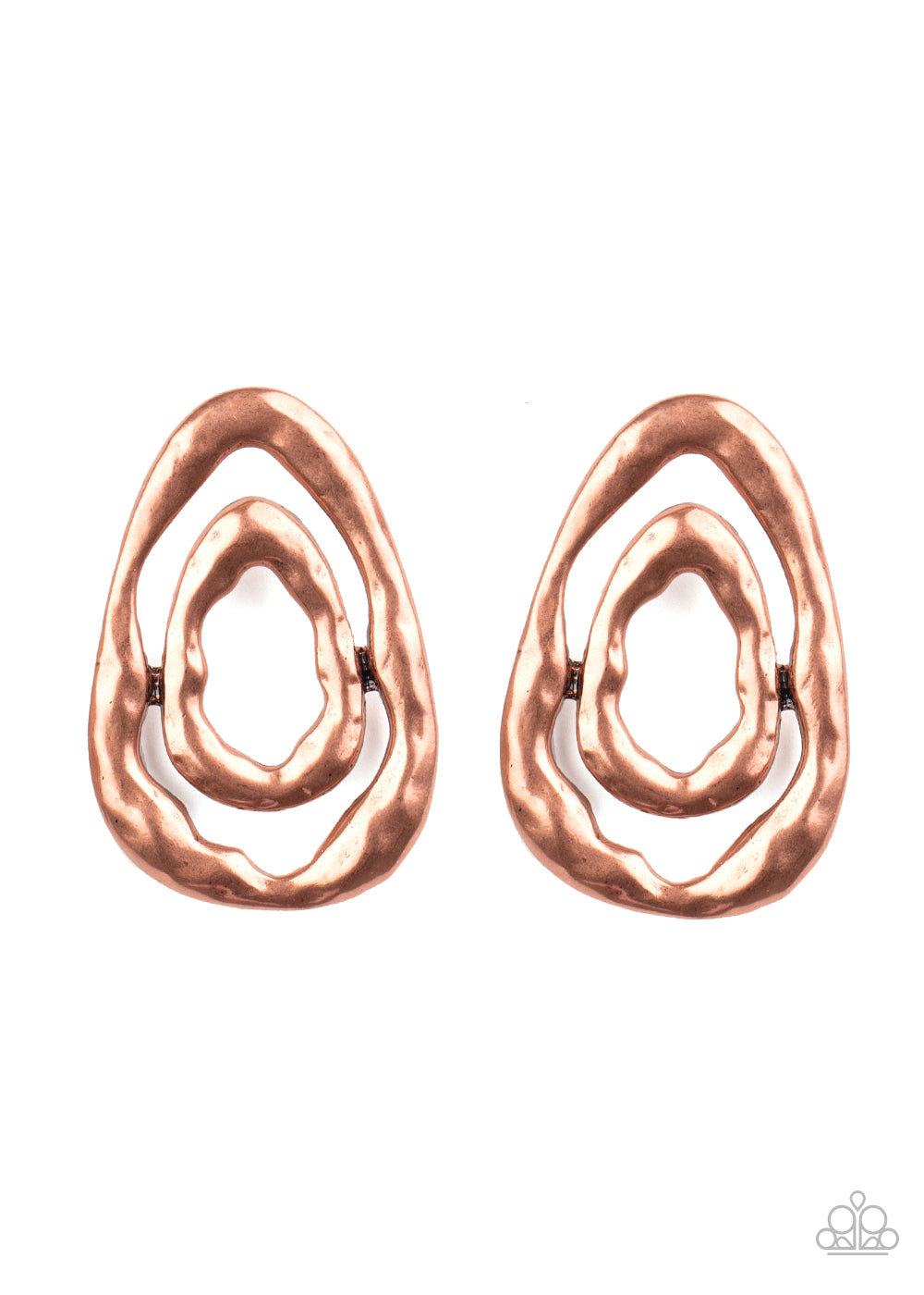 Ancient Ruins Copper-Earrings