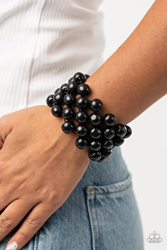 Tiki Tropicana Black-Bracelet