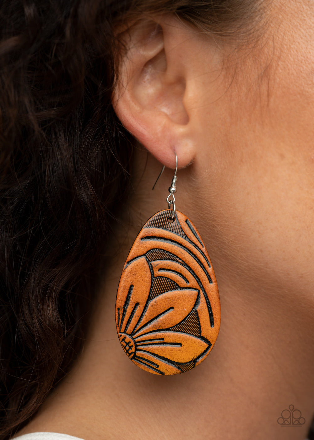Garden Therapy Brown-Earrings