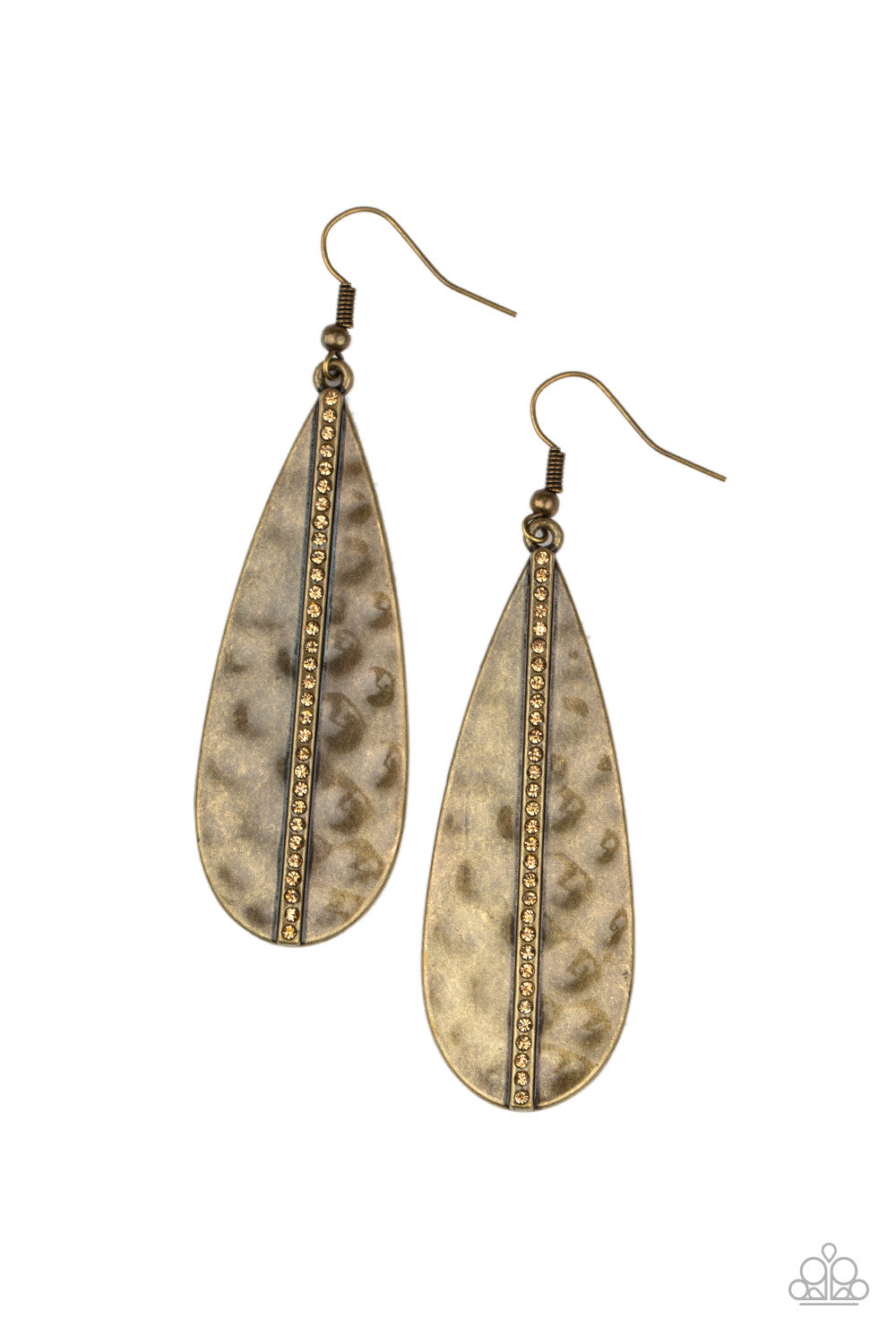 On The Up and UPSCALE Brass-Earrings