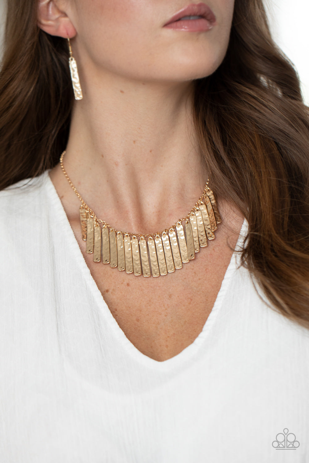 Metallic Muse Gold-Necklace
