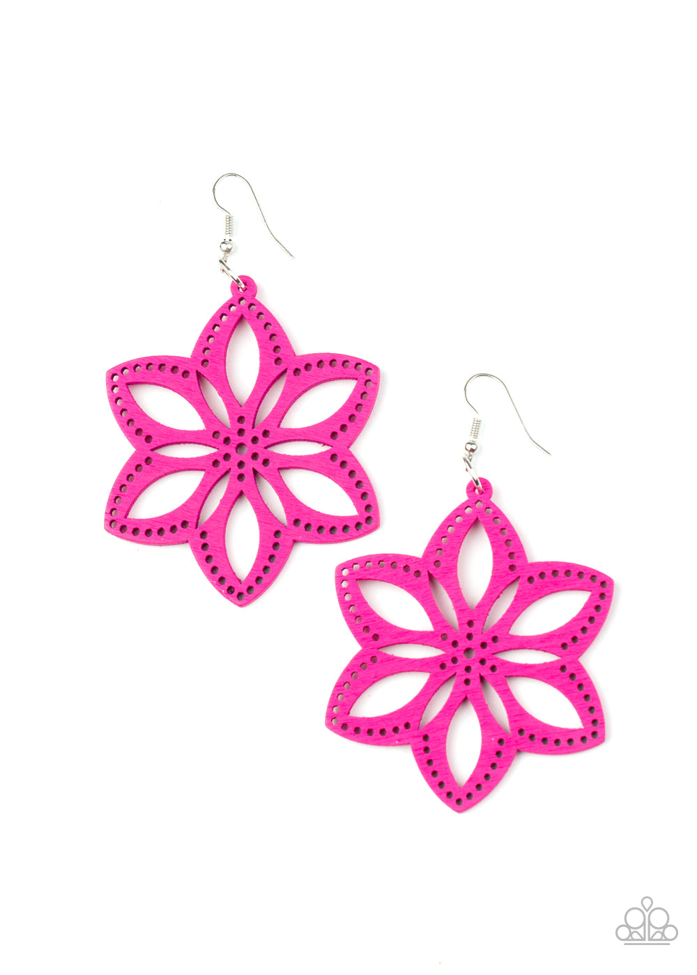 Bahama Blossoms Pink-Earrings