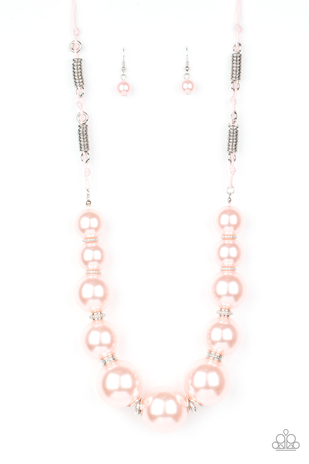 Pearly Prosperity Pink-Necklace