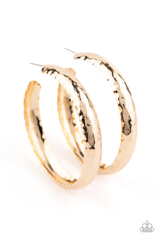 Check Out These Curves Gold-Earrings