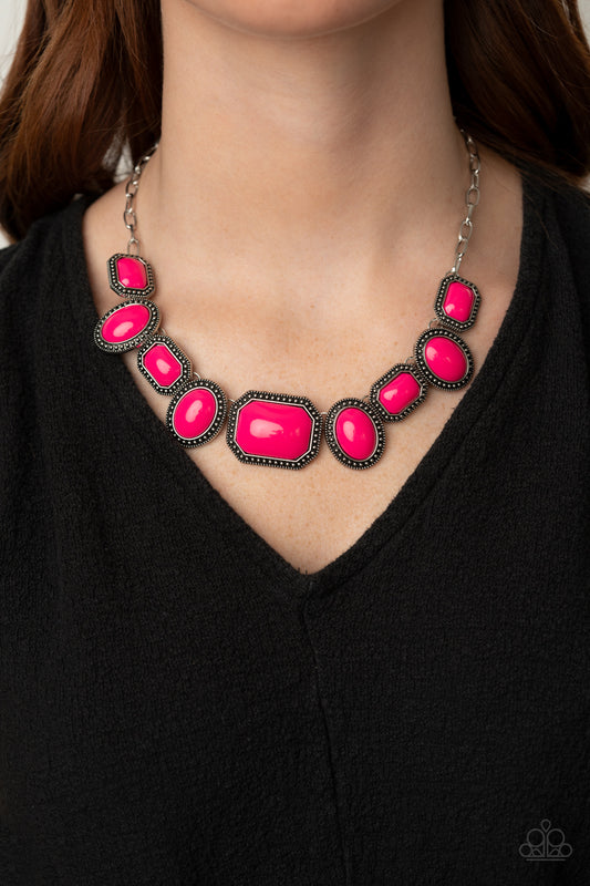 Lets Get Loud Pink-Necklace