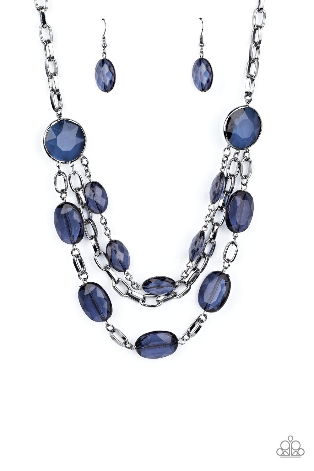 I Need a GLOW-cation Blue-Necklace