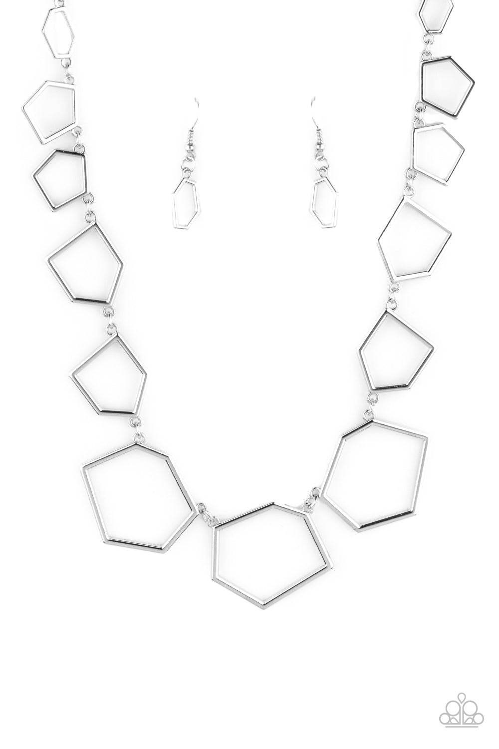 Full Frame Fashion Silver-Necklace