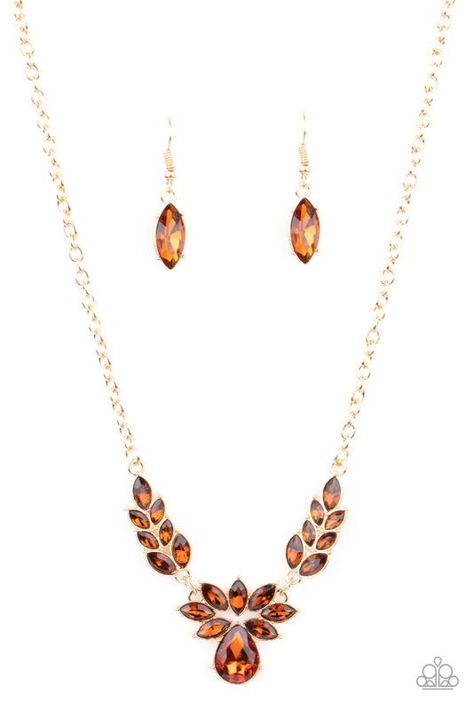 I Need Some HEIR Brown-Necklace