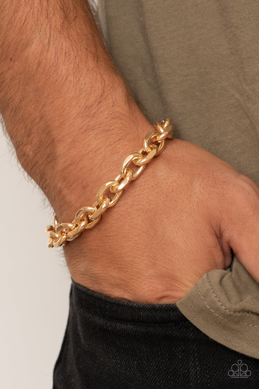 Titanium Titan Gold-Bracelet