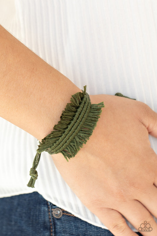 Make Yourself at HOMESPUN Green-Bracelet