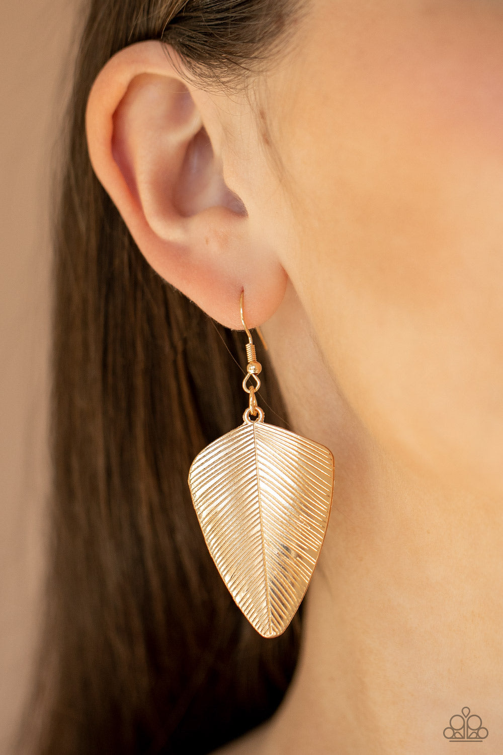One Of The Flock Gold-Earrings
