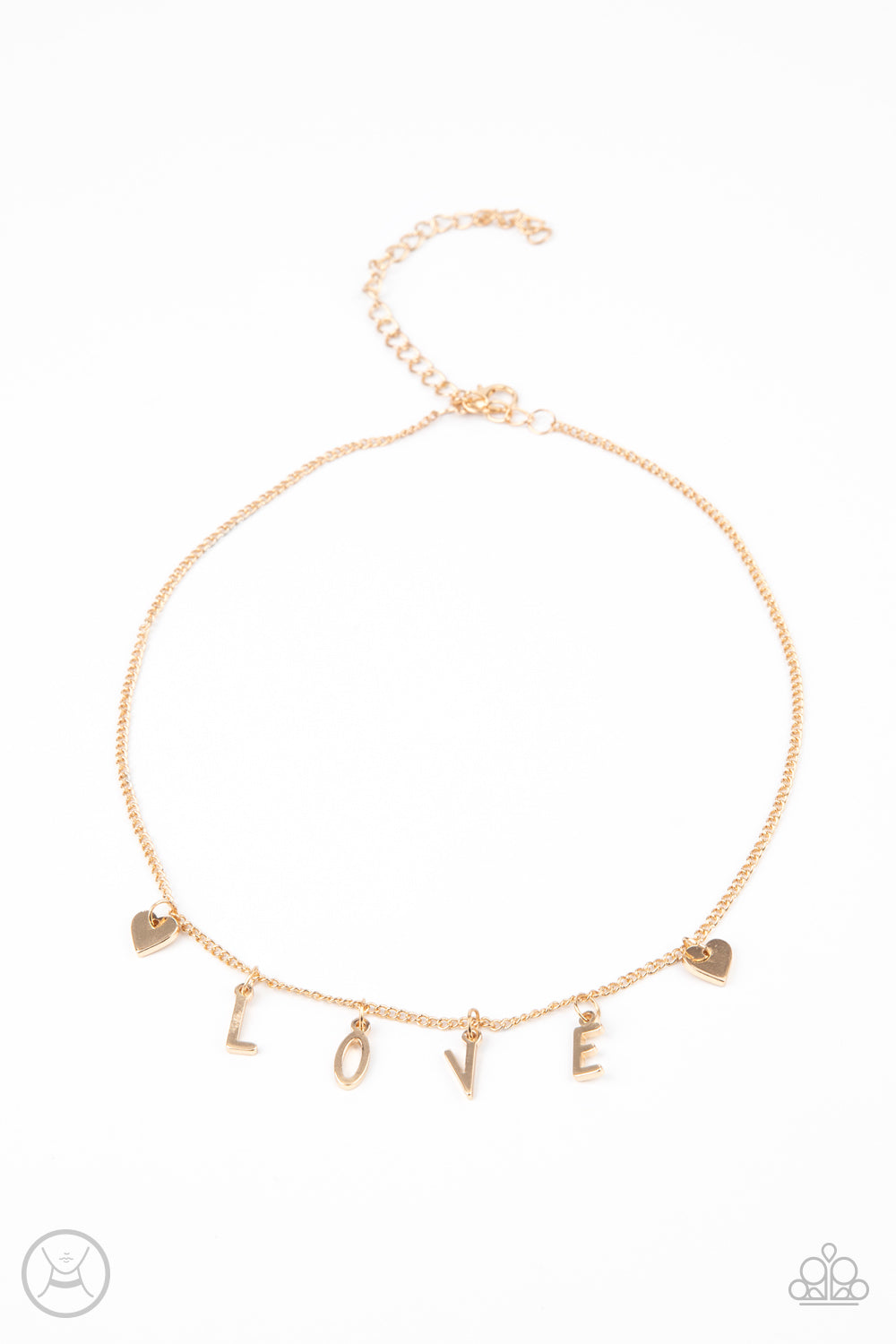 Love Conquers All Gold-Necklace