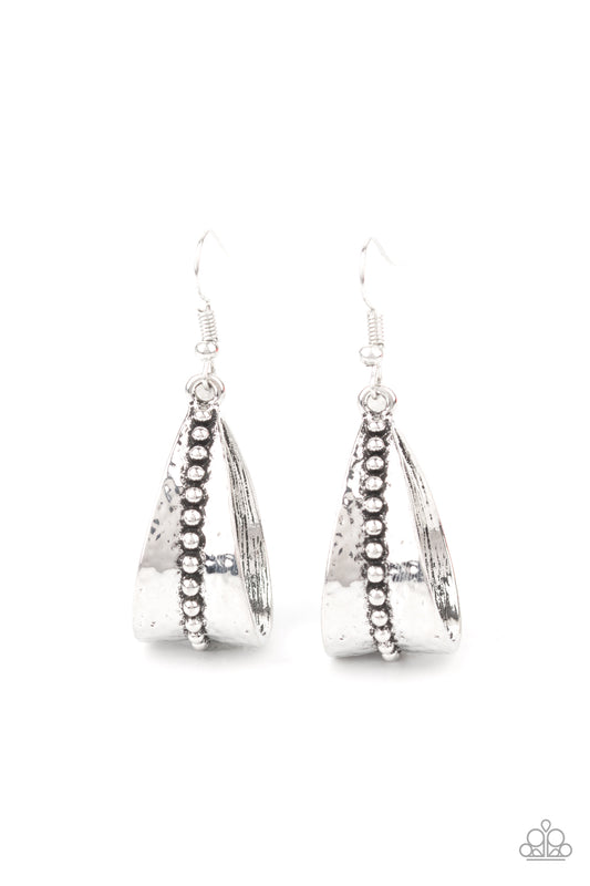 STIRRUP Some Trouble Silver-Earring