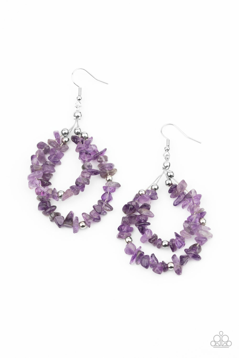Canyon Rock Art Purple-Earrings