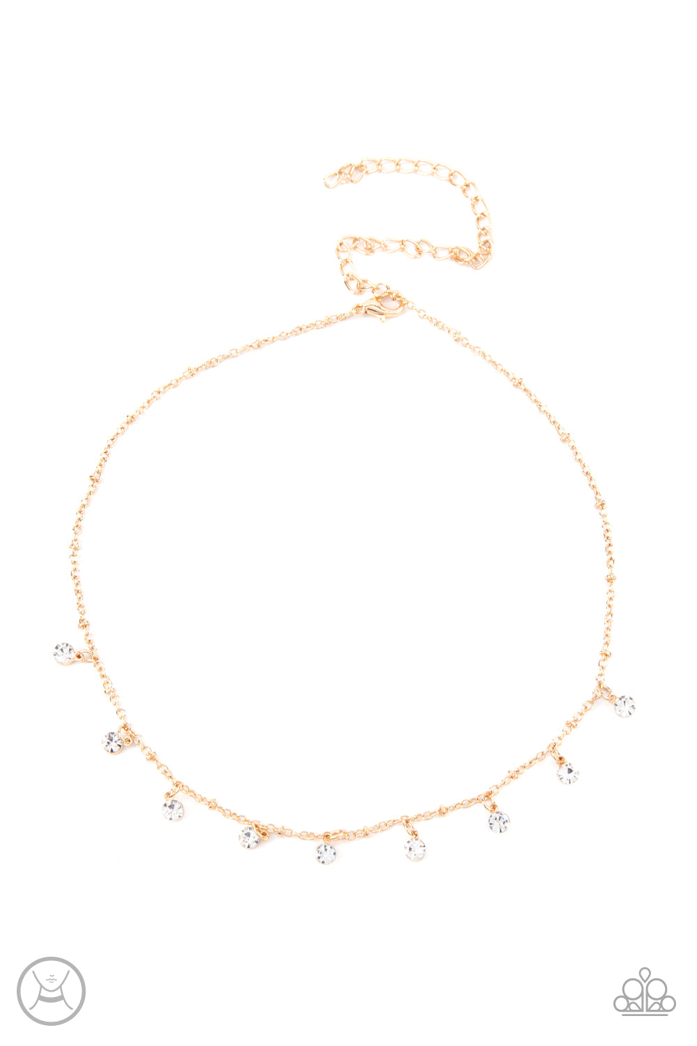 Dainty Diva Gold Choker- Necklace