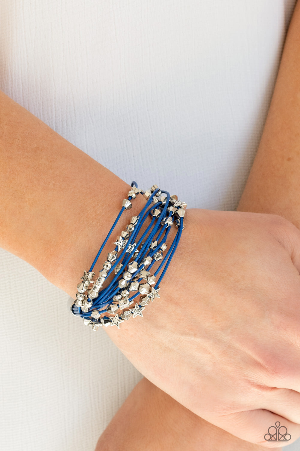 Star-Studded Affair Blue-Bracelet