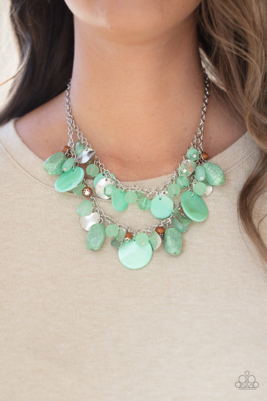 Spring Goddess Green-Necklace