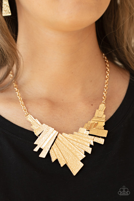 Happily Ever AFTERSHOCK Gold-Necklace