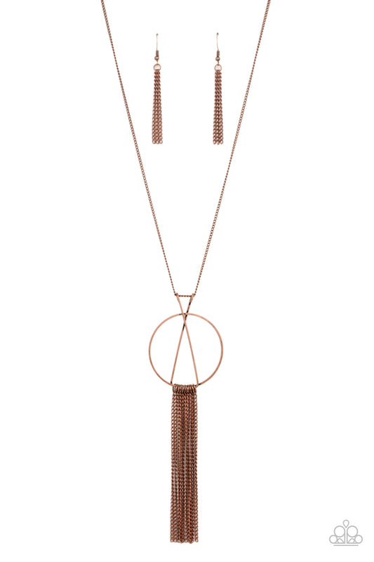 Apparatus Applique Copper-Necklace