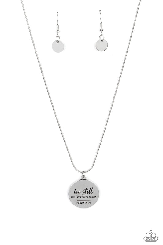 Be Still Silver-Necklace