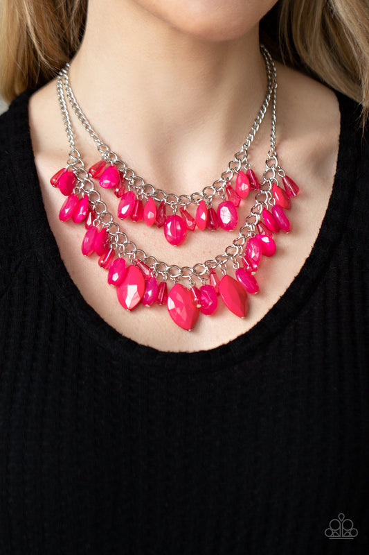 Midsummer Mixer Pink-Necklace