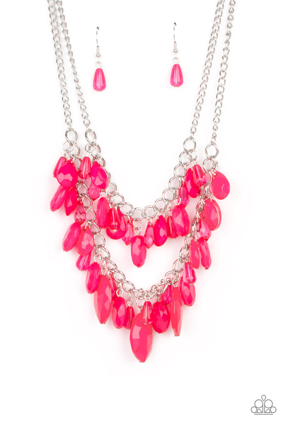 Midsummer Mixer Pink-Necklace