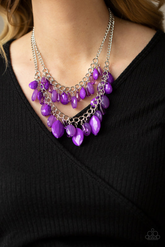 Midsummer Mixer Purple-Necklace